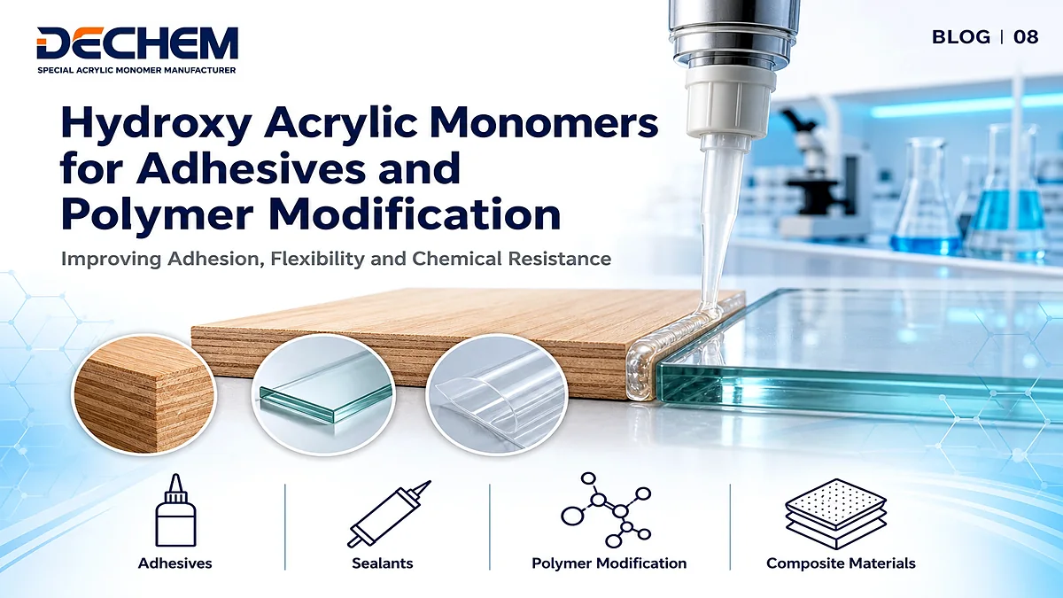 Hydroxy Monomers for Adhesives and Polymer Modification